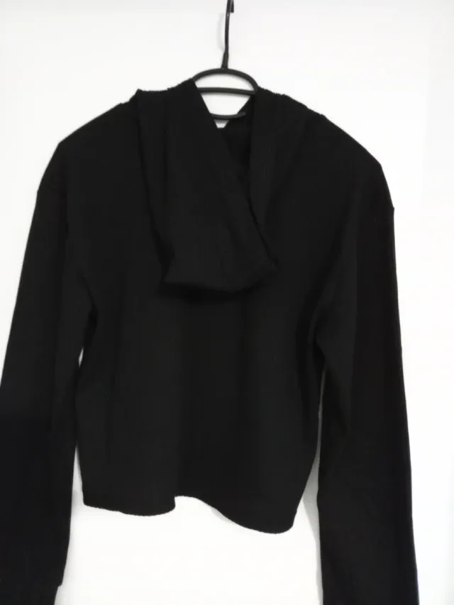 Sudadera con capucha negra Primark mujer