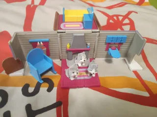 Set 4 casitas de juguete animales