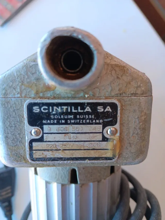 Caladora Vintage + Cuchillas