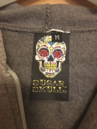 Sudadera Original con capucha gris  Talla M