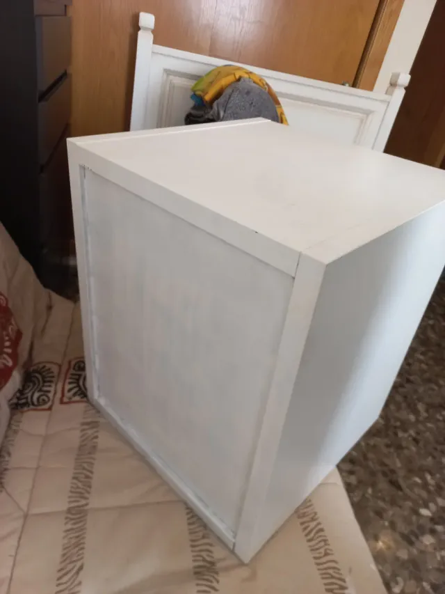 Mueble auxiliar blanco madera