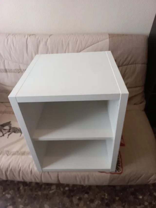 Mueble auxiliar blanco madera