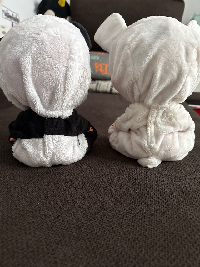 Bebés Llorones Panda y Conejito