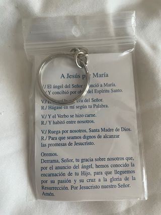 Llavero Regalo Cruz Corazón