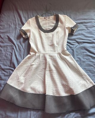 Vestido fiesta Silvia Godino T.38/40 Nuevo