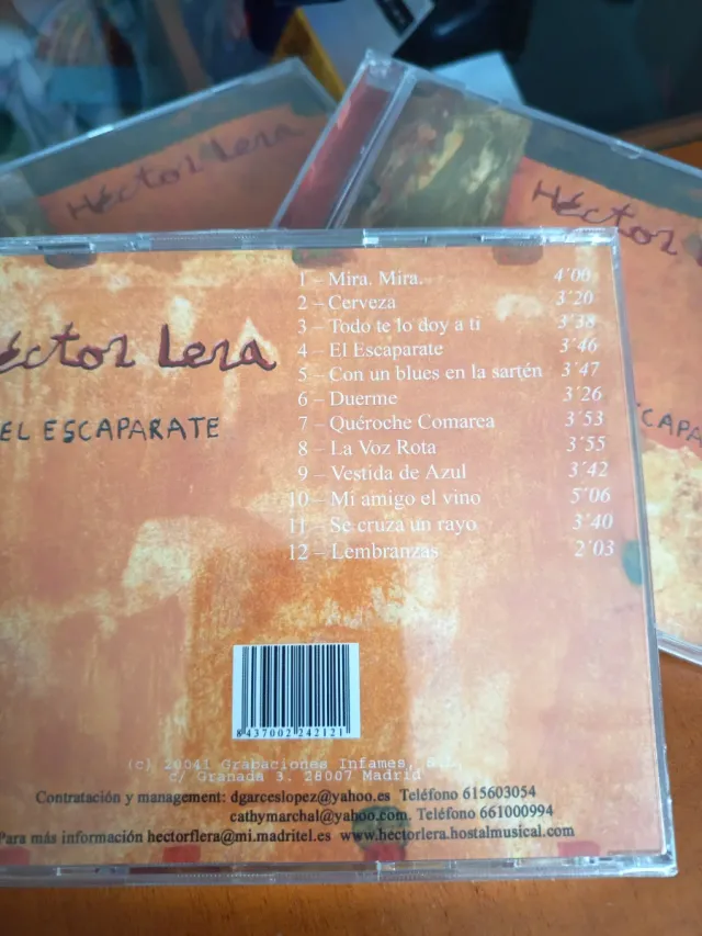 CD Héctor Lera El escaparate 2004