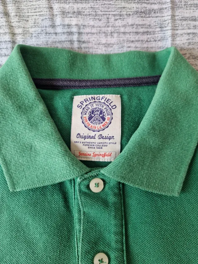 Polo verde Originals Talla M