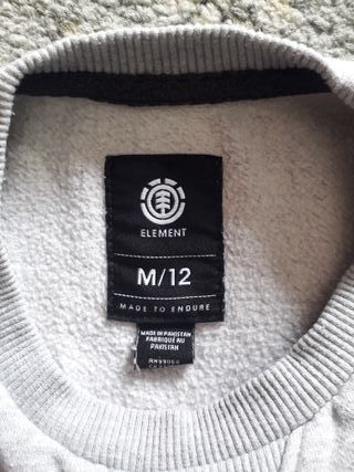 Sudadera gris Element