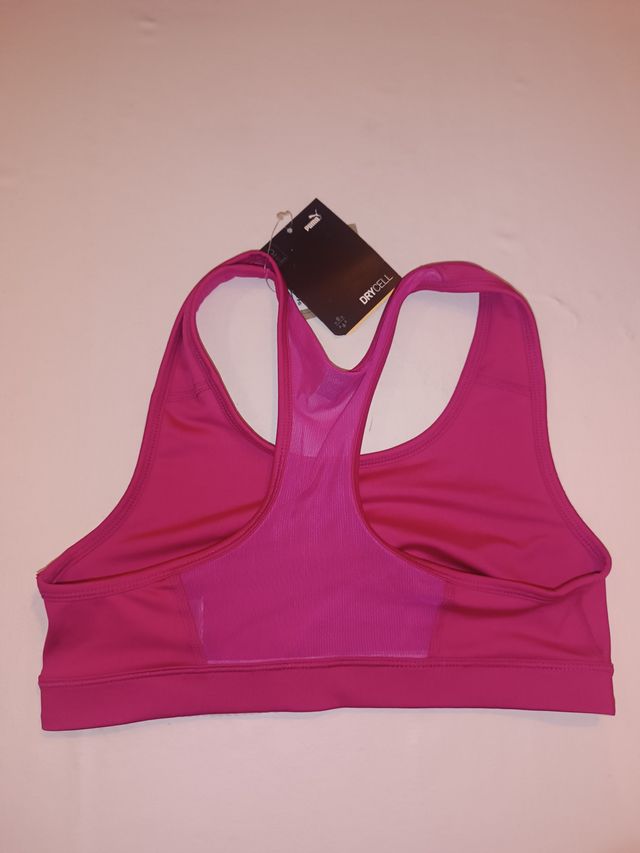 Top sportivo Puma rosa taglia S