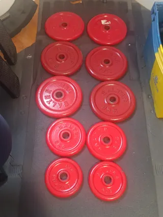 Discos de pesa Salter