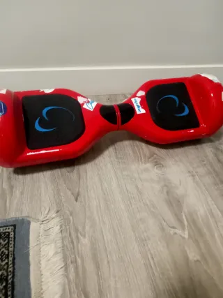 Hoverboard Smart Gyroo Rojo con Silla