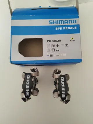Pedales Shimano PD-M520 SPD