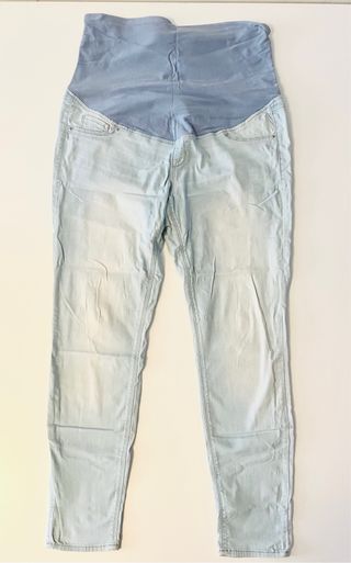 Vaqueros premamá H&M MAMA Super Skinny High Rib 46