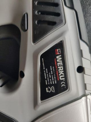 Taladro Percutor Werku WK402700 Batería