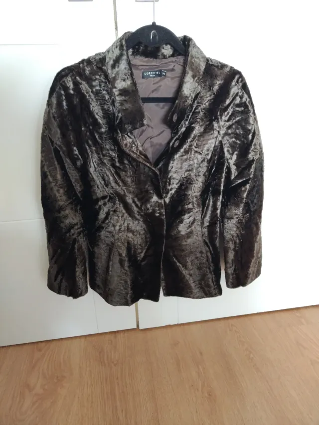 Chaqueta Cortefiel Mujer Marrón Talla M