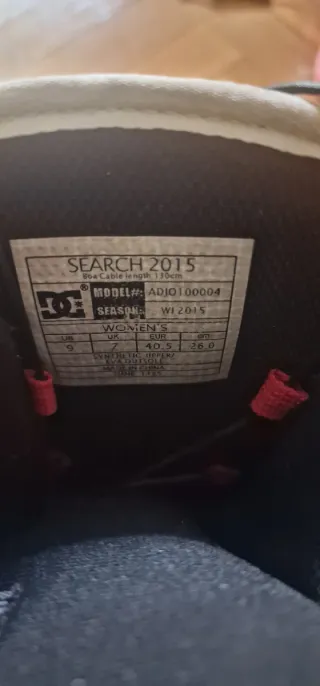 Botas Snowboard DC Shoes Talla 40.5