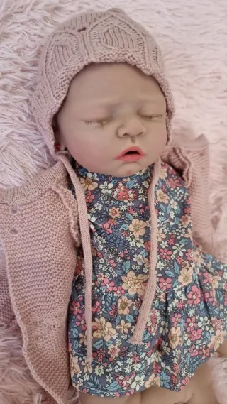 Bebé Reborn Silicona Blanda