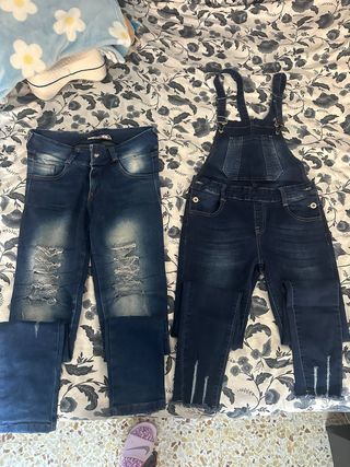 Pantalones colombianos vaqueros