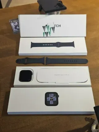 APPLE WATCH SE 2ND GEN 44MM GPS NEGRO 100% BATERIA