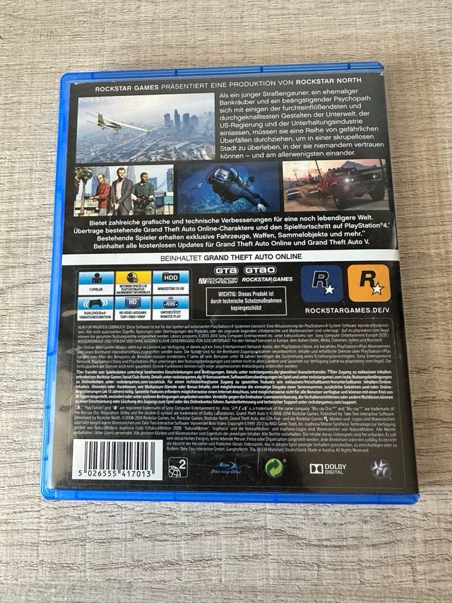 Grand Theft Auto V PS4