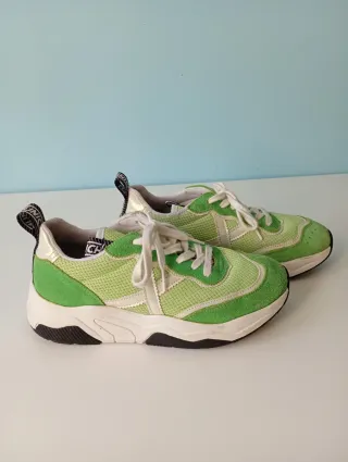 Zapatillas Munich Talla 37 Verde/Blanco