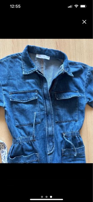 Mono vaquero Zara Talla 9