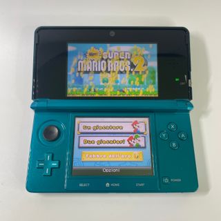 Nintendo 3DS Verde Acqua con accessori