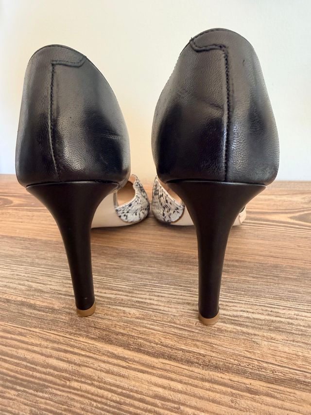 Tacones Kiomi Bicolor Piel Talla 39