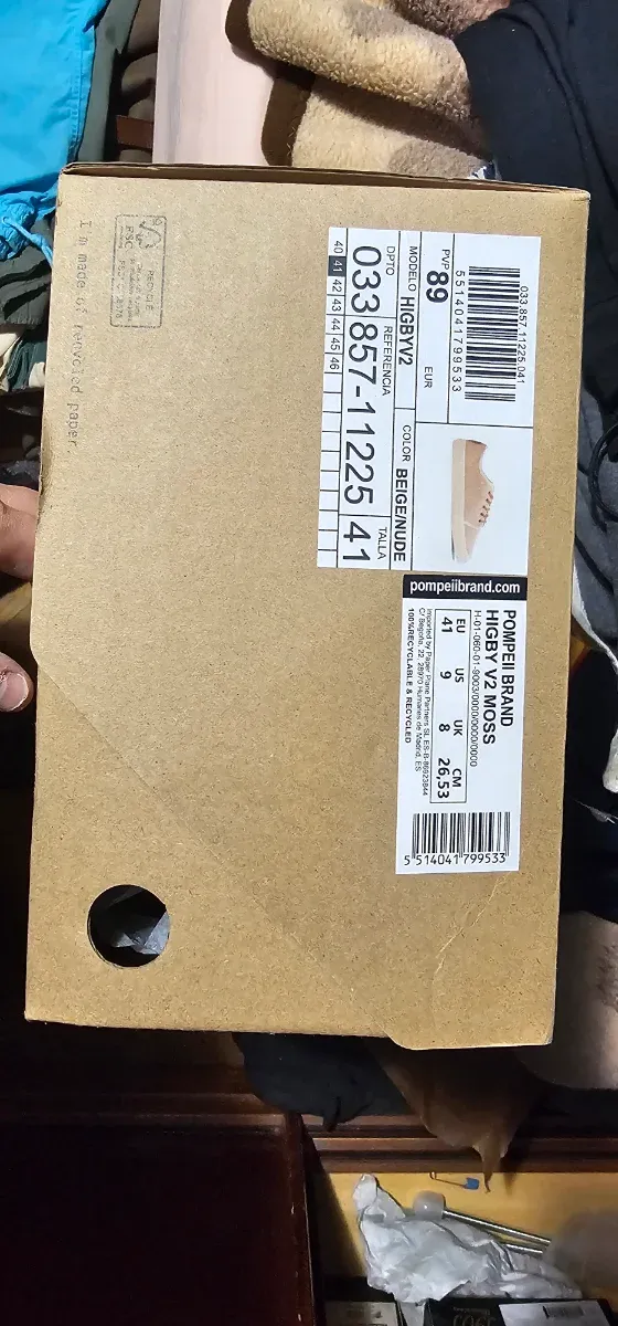 POMPEII V2 SOUDE Beige Talla 41