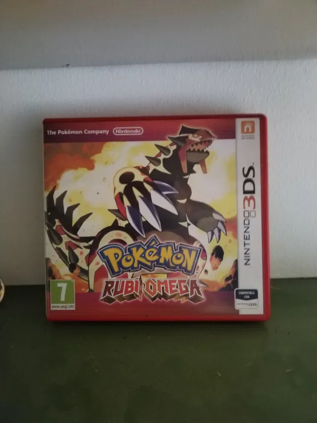 Caja Pokémon Rubí Omega Nintendo 3DS