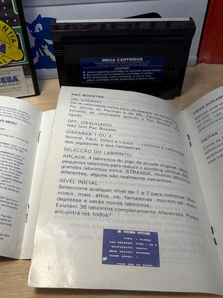 Ms. Pac-Man - SEGA Master System Portugal