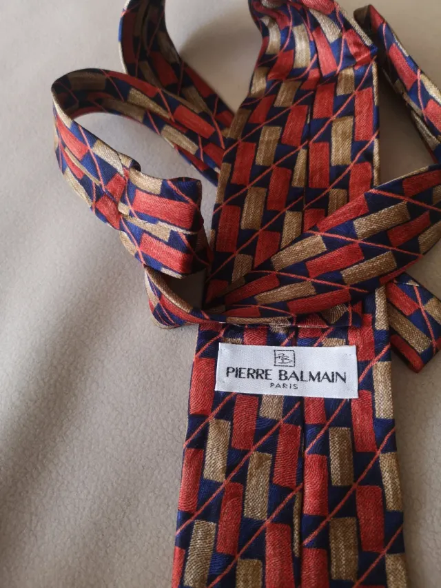 Corbata Seda Pierre Balmain