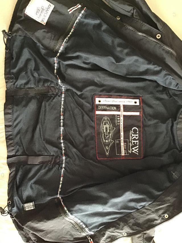 Chaqueta Anapurna impermeable azul marino