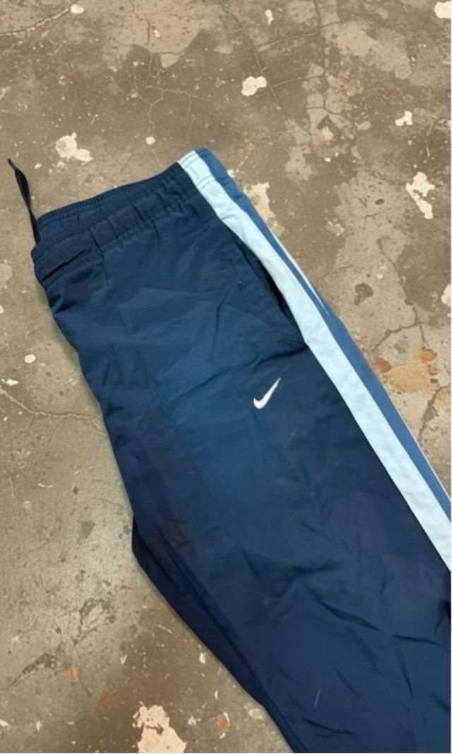 Pantalón Nike baggy vintage azul marino