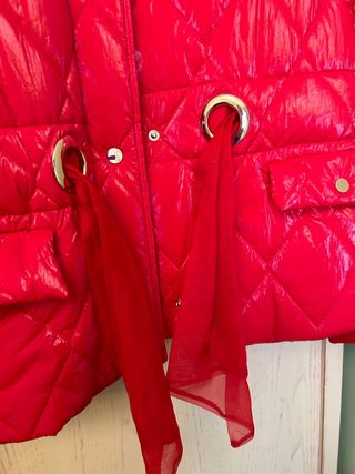 Cazadora TERQUÉ roja acolchada
