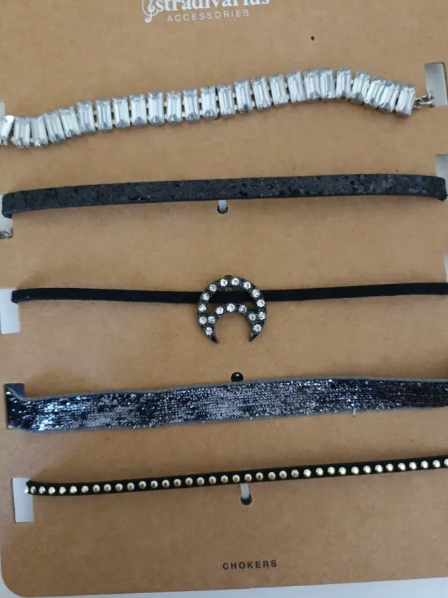 Pack 5 Chokers Stradivarius