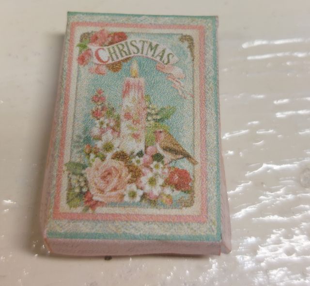 Caja Bolas Navidad Escala 1:12 Dollhouse