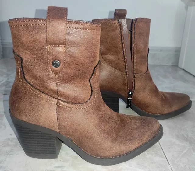 Botas Tejanas Refresh Talla 37 Camel