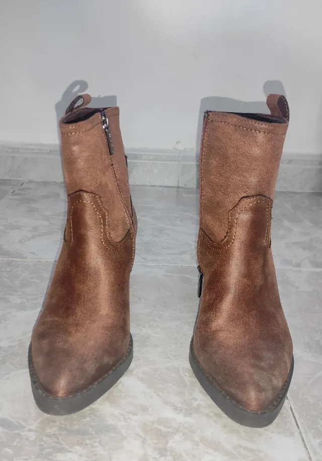 Botas Tejanas Refresh Talla 37 Camel