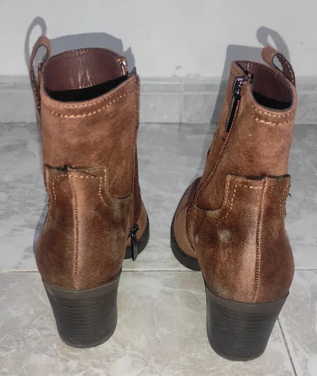Botas Tejanas Refresh Talla 37 Camel
