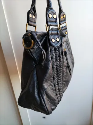 Borsa a sacca nera Y2K City Bag