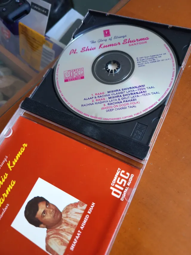 CD Musica Indiana Pt. Shiv Kumar Sharma
