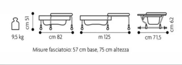 Bañera cambiador bebé Brevi