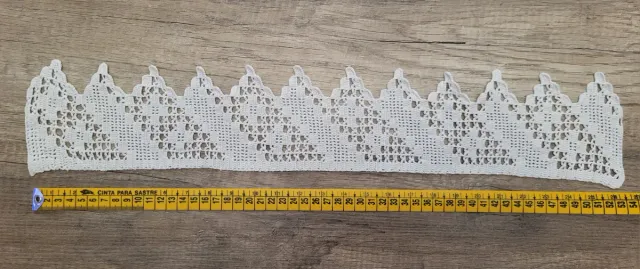 Puntillas de ganchillo para toallas