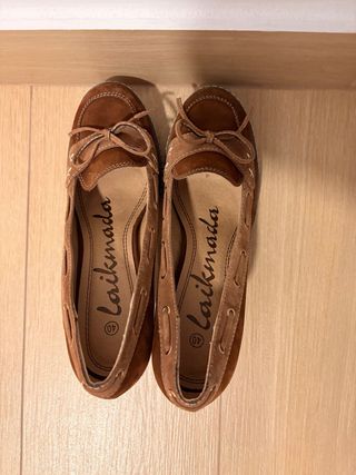 Zapatos tacón marrón mujer talla 40 sin estrenar