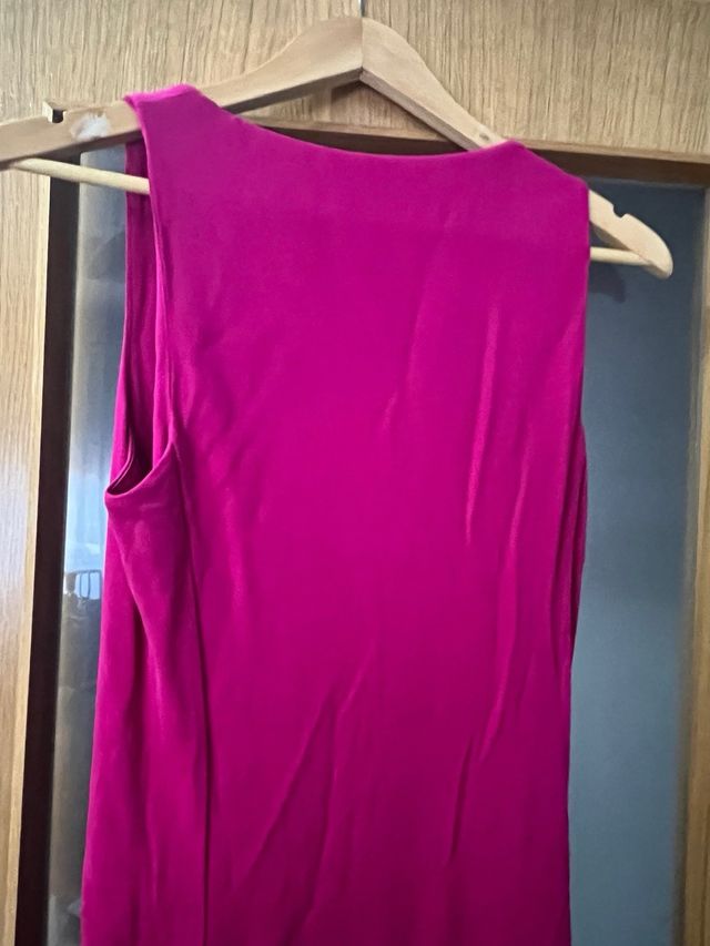 Vestido Uterqüe fucsia