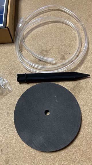 Pompa solare per laghetto