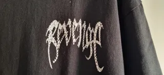 Camiseta Revenge x Playboy Negra