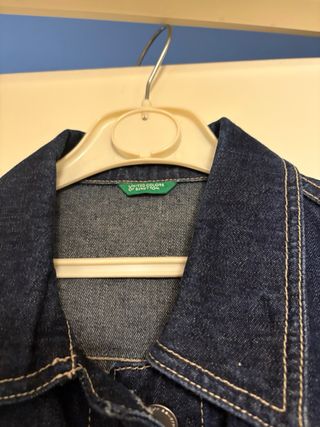 Giacca di jeans Benetton donna taglia S