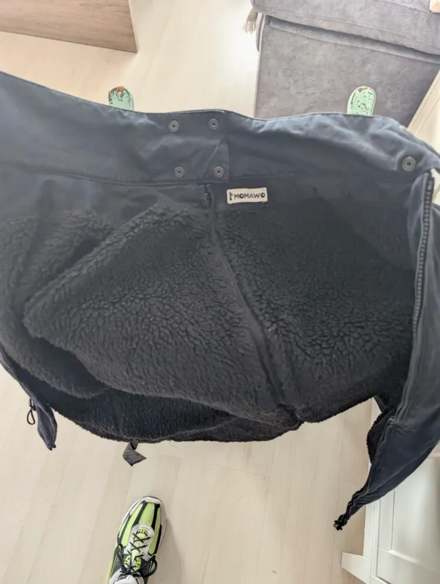 Abrigo porteo MOMAW azul marino talla única